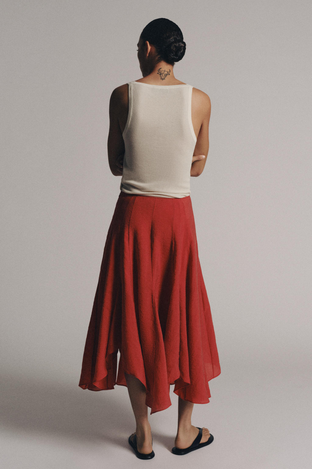АСИММЕТРИЧНАЯ ЮБКА — ZW COLLECTION — ZARA