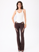 MILKY CORSET TANK TOP