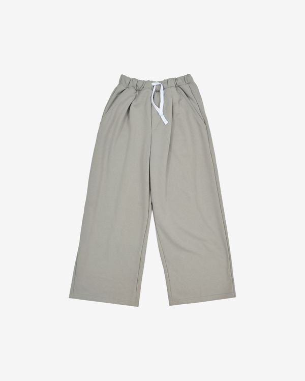 Брюки Baggy Trousers Logo Drizzle серые - фото 4