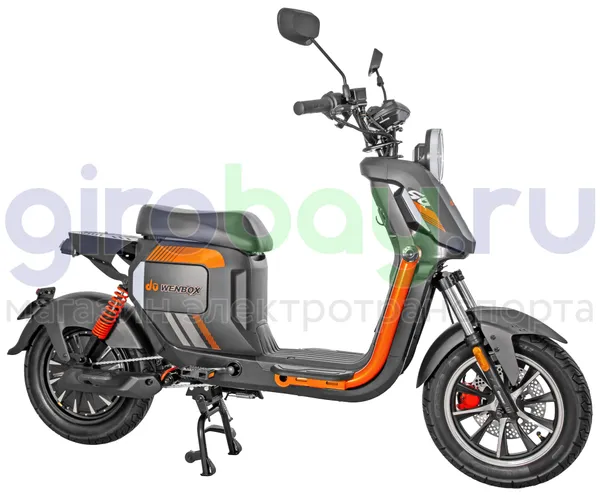 Электроскутер WENBOX U2 1500W (60V/30Ah) - Чёрный фото №3