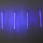 Гирлянда для улицы «Сосулька» 3,0 м*42 см 288 ламп LED, IP-54, Синий (8 трубок)