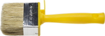 STAYER Universal MINI, 3 х 7 см, светлая натуральная щетина, пластмассовый корпус, все виды ЛКМ, макловица, Professional (0182-07)