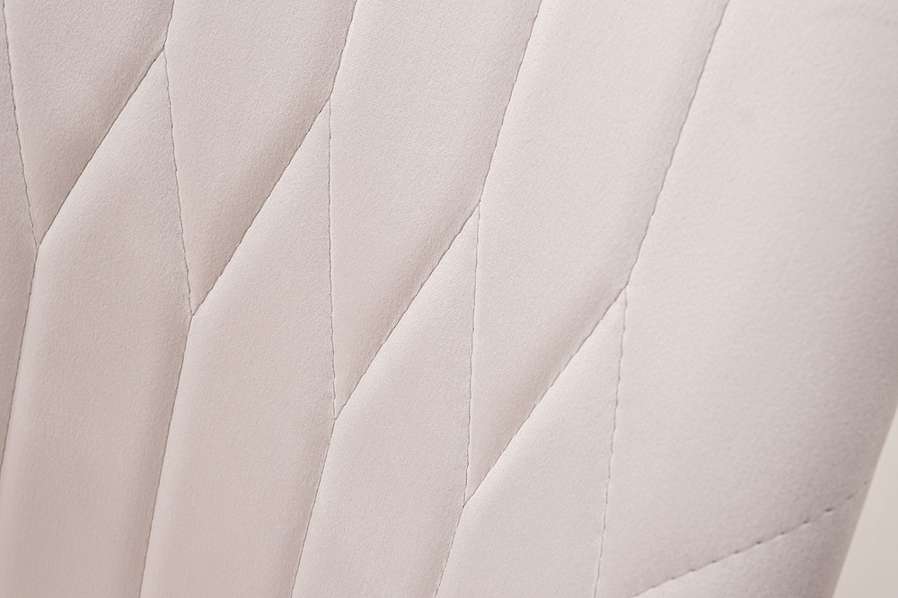 Стул Garda Decor Элегантный(Elegante) велюр светло-бежевый Colt002 56*65*101 см