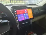 Магнитола для Toyota Camry 55 2014-2018 (рамка серебро) - Teyes CC3-2K монитор 13", QLED+2K, Android 10, Быстрая, 4G SIM-слот, CarPlay