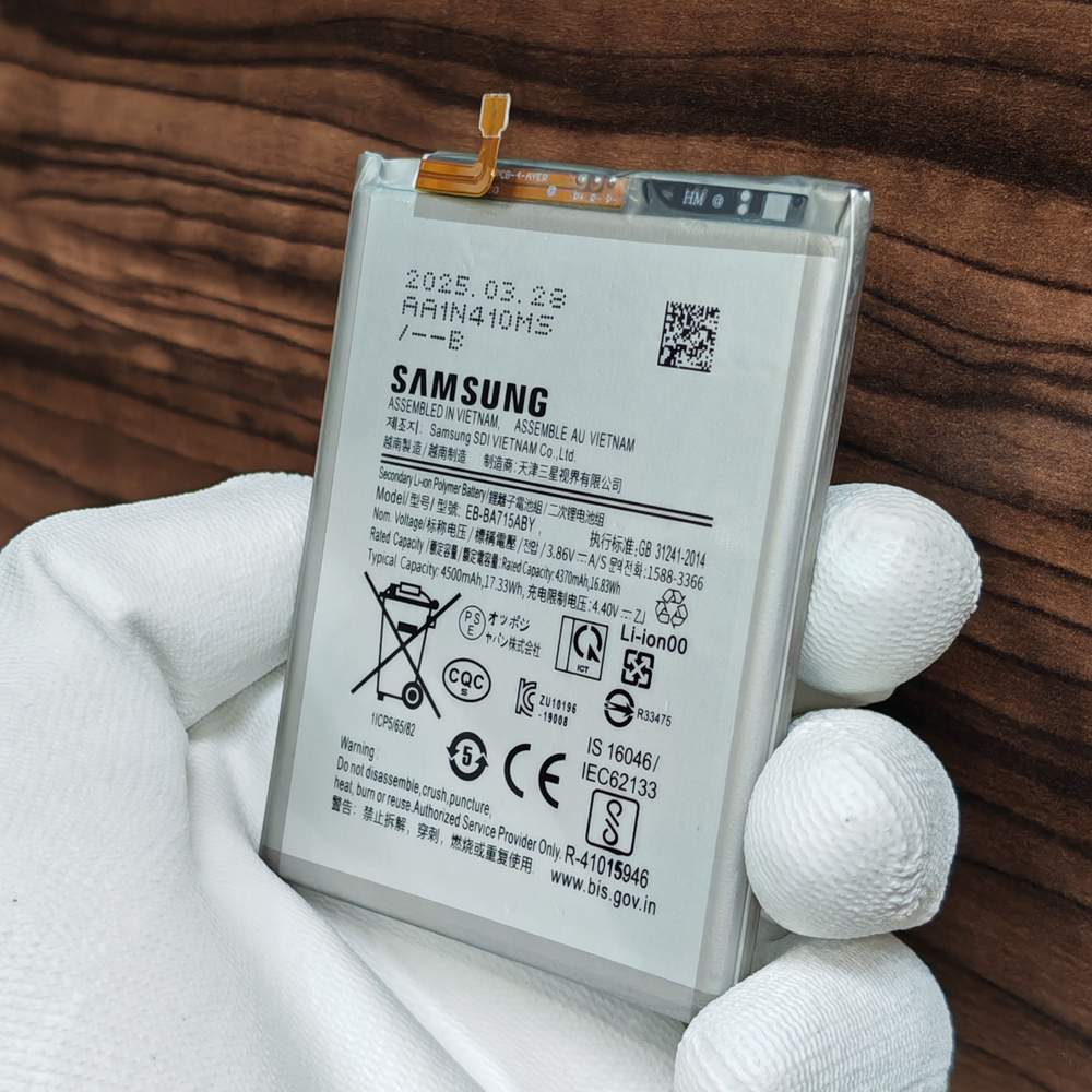 Аккумулятор для Samsung Galaxy A41 (EB-BA415ABY) Категория: "Премиум качество" АКБ 3500mAh Li-ion Polymer
