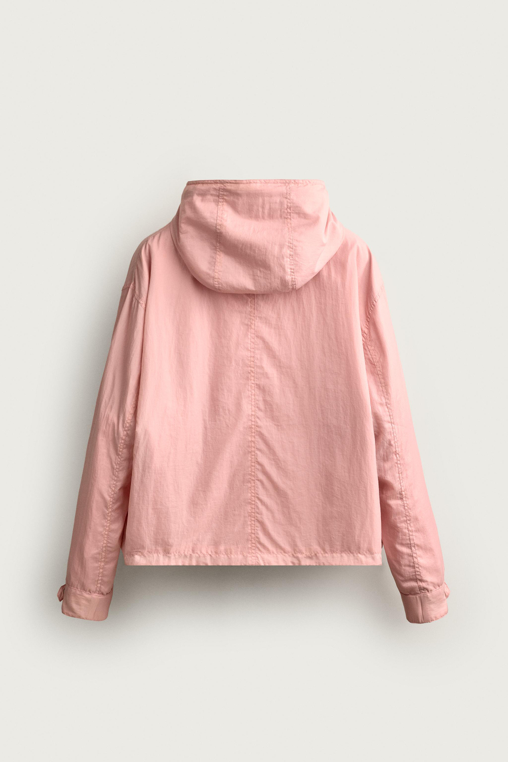 УКОРОЧЕННАЯ КУРТКА ИЗ ТЕХНИЧЕСКОЙ ТКАНИ — ZARA