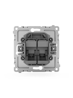 Розетка компьютерная 2-м СП Pixel RJ45 кат.5E механизм алюм. TOKOV ELECTRIC TKE-PX-RC2-C03