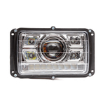 36.3775-20 LED AE (ФГ019 AE) Фара, КамАЗ, МАЗ, БЕЛАЗ, КРАЗ, УРАЛ, светодиодная, с ДХО, указателем поворота, 24 В