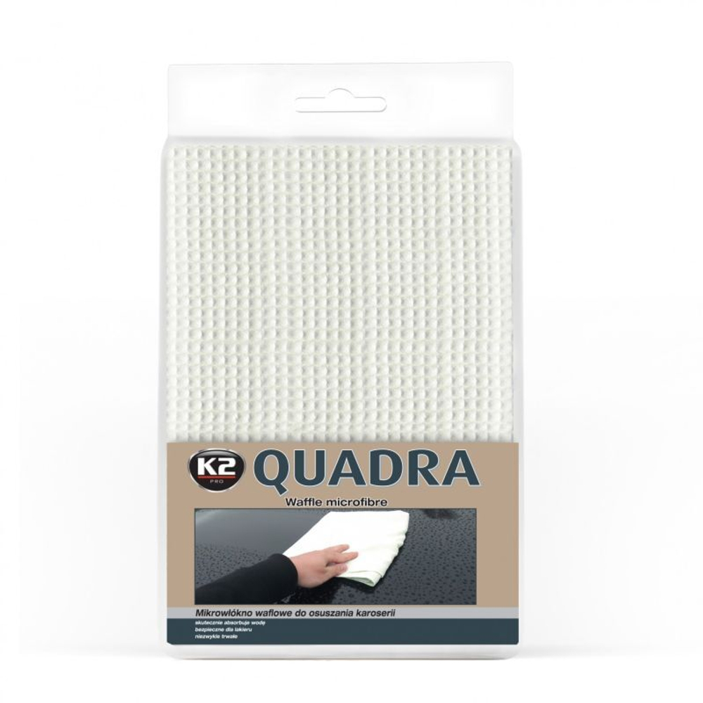 ГУБКА ИЗ ВАФЕЛЬНОЙ МИКРОФИБРЫ К2 QUADRA WAFER MICROFIBER