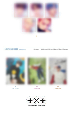 Альбом TXT - Minisode 1 : Blue Hour 3rd Mini Album 3 Version SET