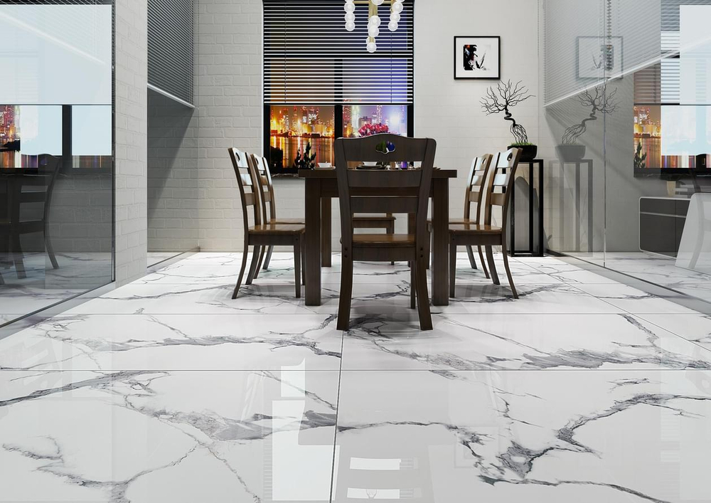 Laparet Statuario Crown Белый Сатинированный 60x120