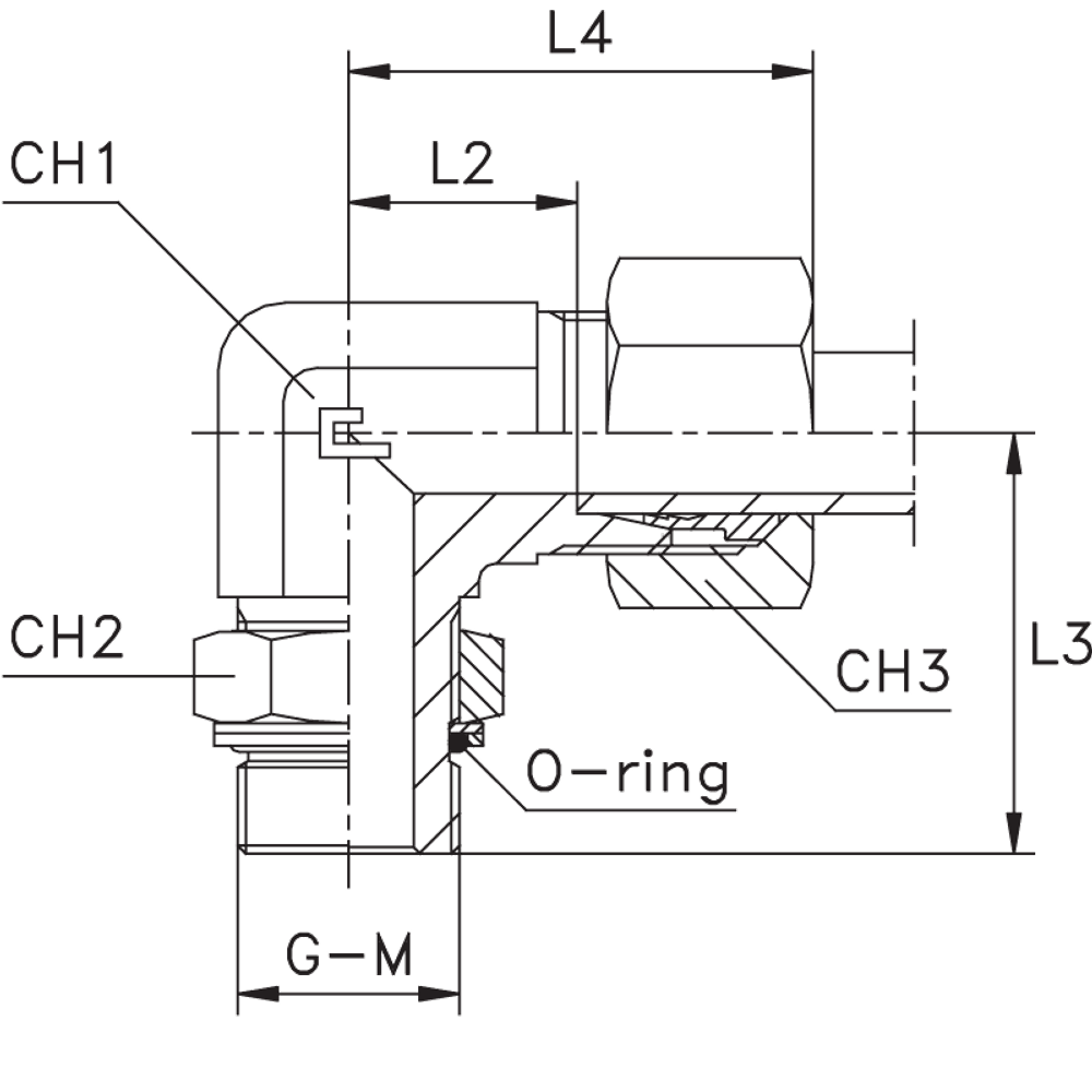 Штуцер FRG90 DL42 BSP 1.1/2 (в сборе)