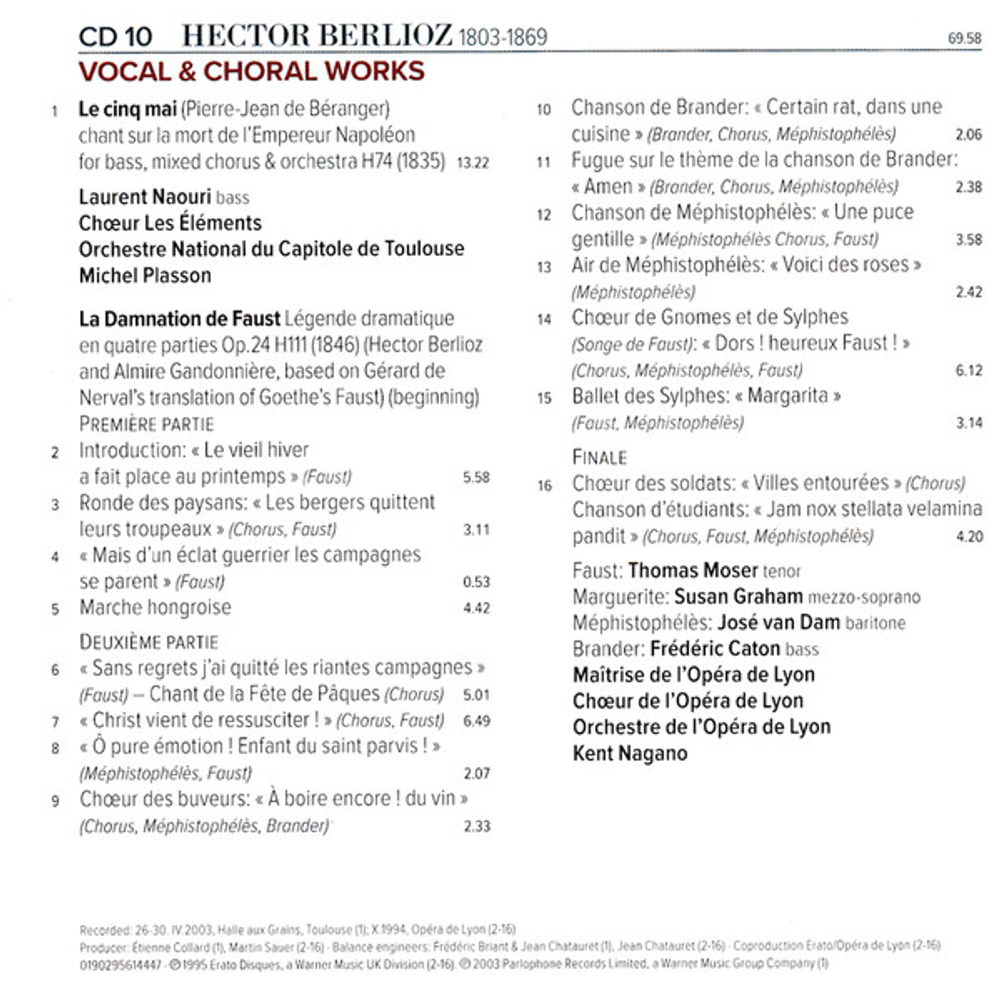 Hector Berlioz / The Complete Works (27CD)