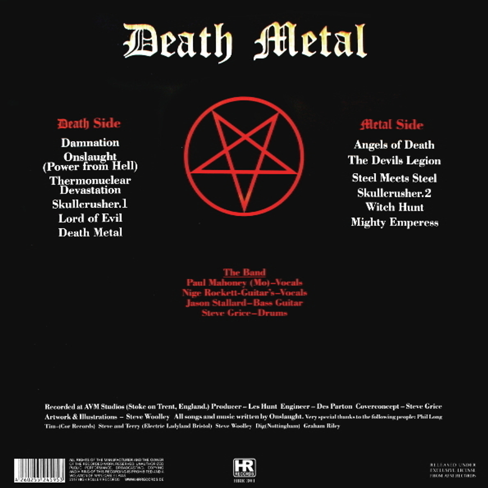 Onslaught / Power From Hell (Coloured Vinyl)(LP)