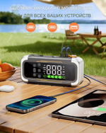 Устройство пусковое портативное бустер UTRAI JS-40 с компрессором в чехле 10000 mAh 37 Wh