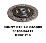 Диск сцепления ведомый 30100-54A12 на Nissan SUNNY B13 1.6L GA15DS,GA16DS — купить в Алматы | ADAL AUTO