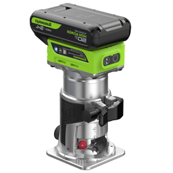 Фрезер кромочный Greenworks G24RO, 24V, б/щет,1х2Ач, ЗУ, 3502507CUA