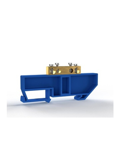 Шина нулевая на DIN-изоляторе 6х9мм 4 отвер. латунь TOKOV ELECTRIC TKE-BCB-69-4-DIN/N