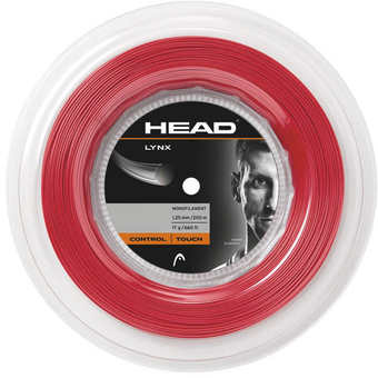 Теннисные струны Head LYNX (200 m) - красный