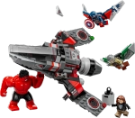 Конструктор LEGO Marvel 76292 Капитан Америка против: Битва Красного Халка