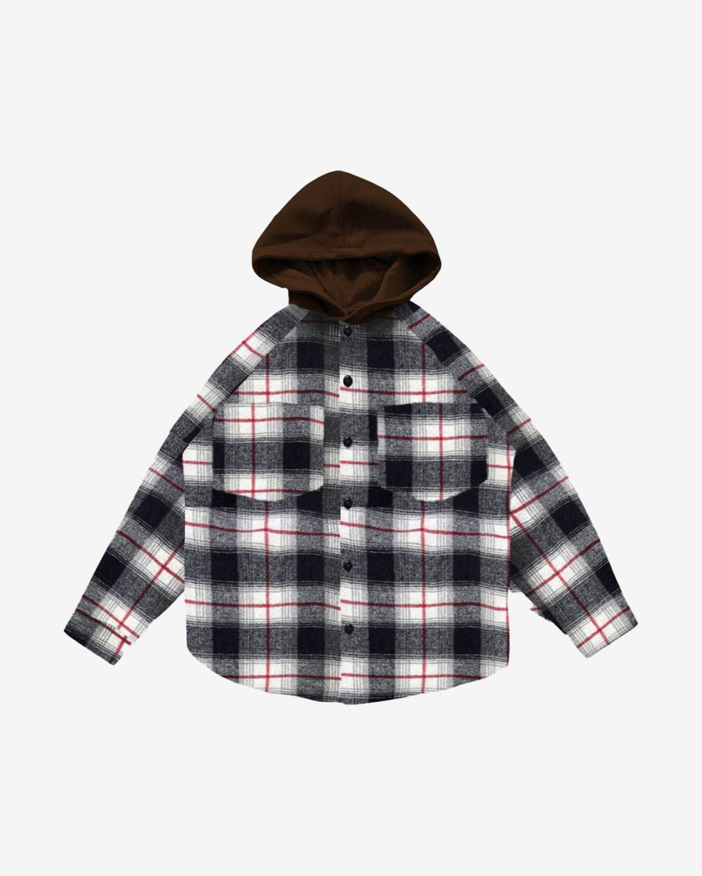 Рубашка Клетка Brownhood Черно-Белая