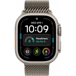 Смарт-часы Apple Watch Ultra 4 49 mm, Natural Titanium case | ремешок Milanese Loop | Natural, L