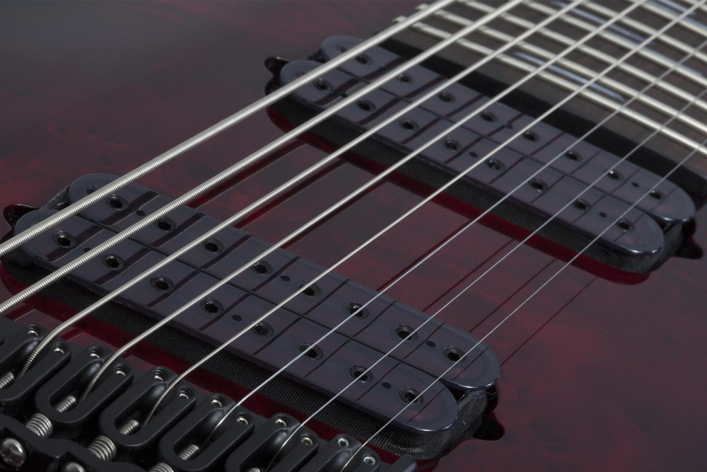 SCHECTER OMEN ELITE-8 MS BLACK CHERRY BURST