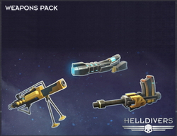 HELLDIVERS Weapons Pack (для ПК, цифровой код доступа)