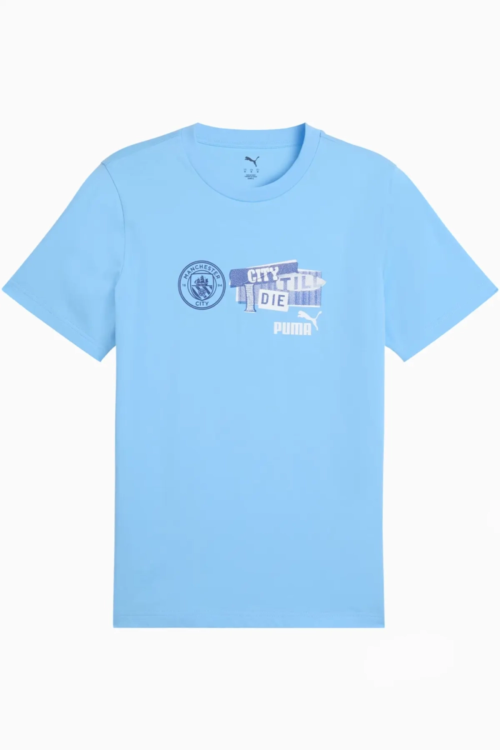 Футболка Puma Manchester City 24/25 FtblNRGY - голубой