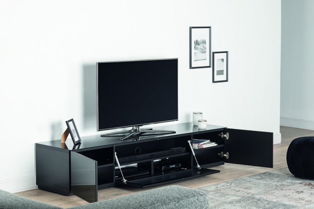 Тумба под ТВ Sonorous ST 200F BLK BLK BS