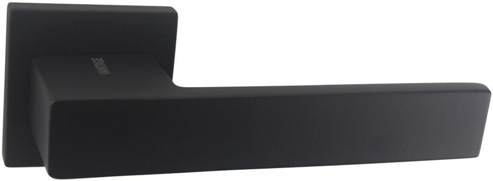 Ручки дверные алюминиевые V87BL-2 SL (черный) Ручки дверные алюминиевые V87BL-2 SL (черный)