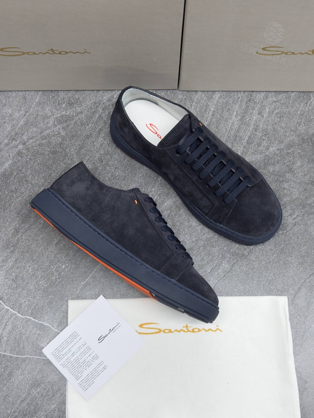 Кроссовки Santoni Cleanic