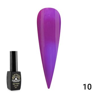 Гель лак термо от Global Fashion 10, 8 мл