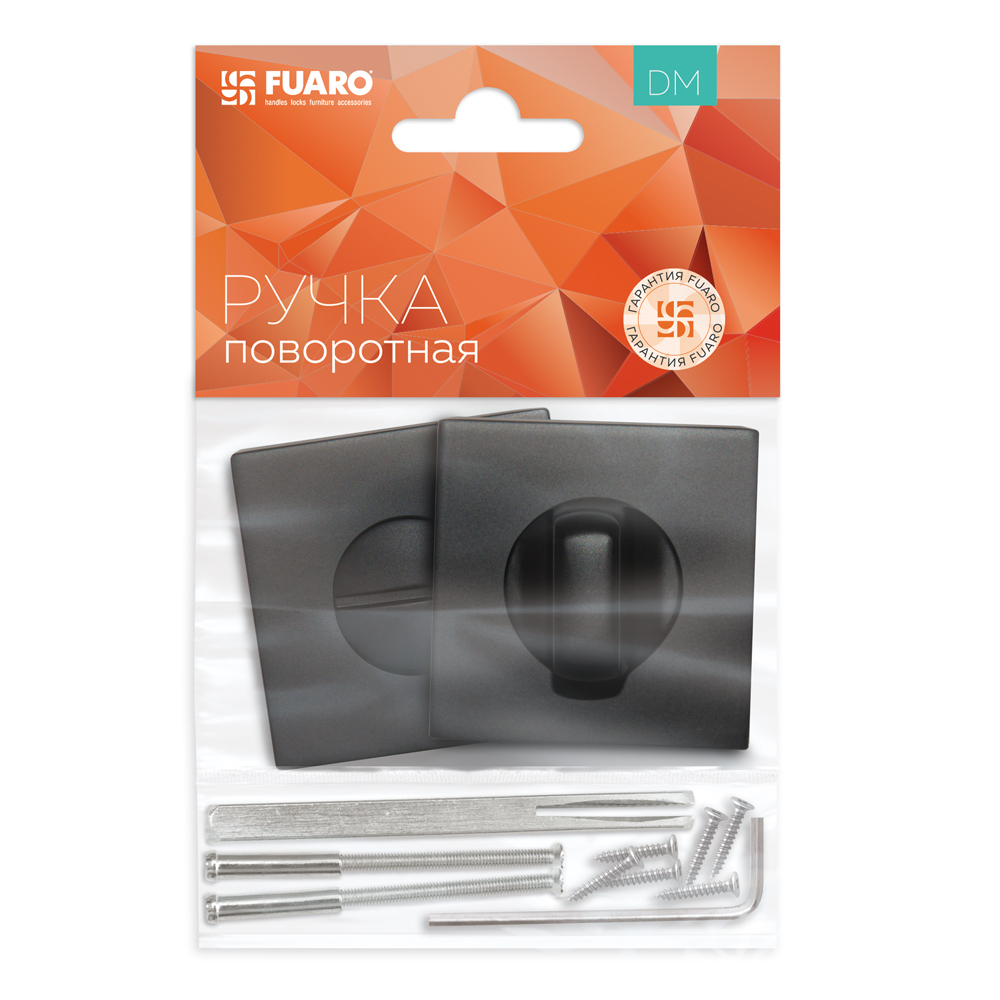 Ручка поворотная BK6.K.DM51 (BK6 DM) BL-24 черный