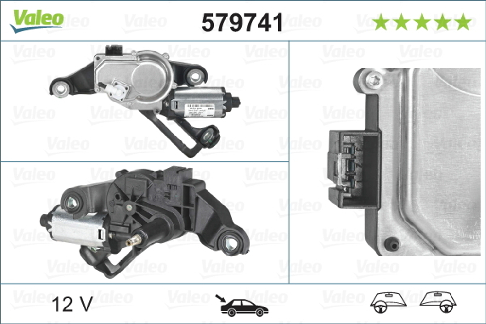 VALEO - 579741-VAL - Wiper Motor