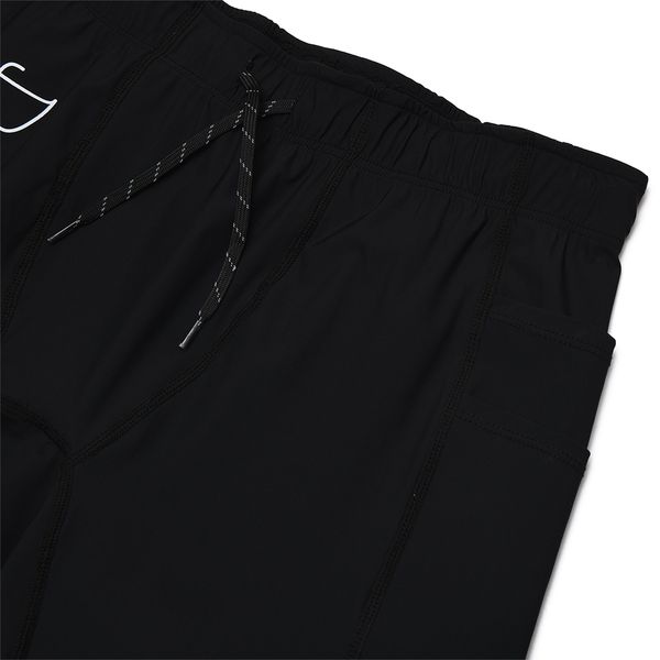 Шорты Cargo Tights Stone Logo черные - фото 4