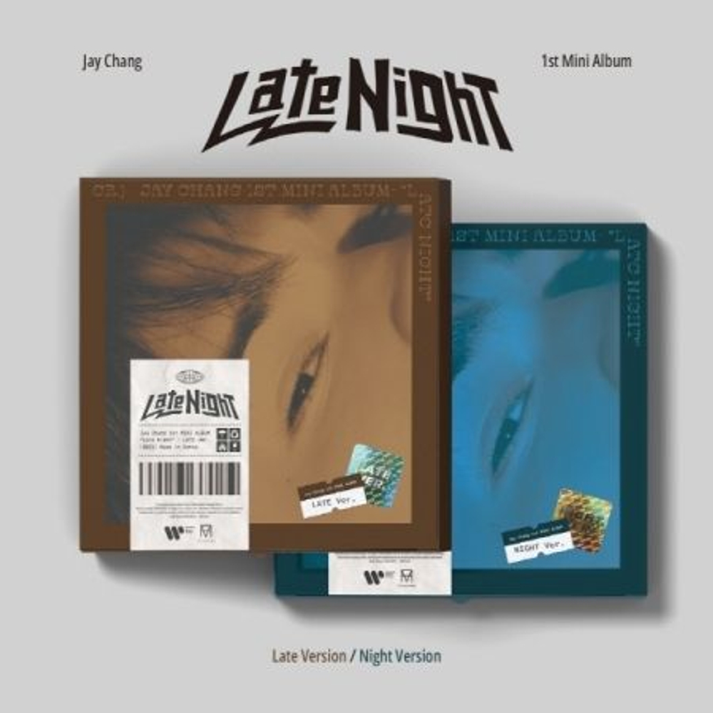 Альбом JAY CHANG - LATE NIGHT 1st Mini Album 2 Version SET