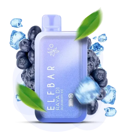 ELF BAR RAYA D1 - Blueberry Ice (5% nic)