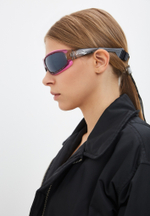 Спортивные очки LiP Typhoon / Gloss Trans. Grey / Pink / Zeiss/ PA Polarized / Tri-Pel Methane Smoke