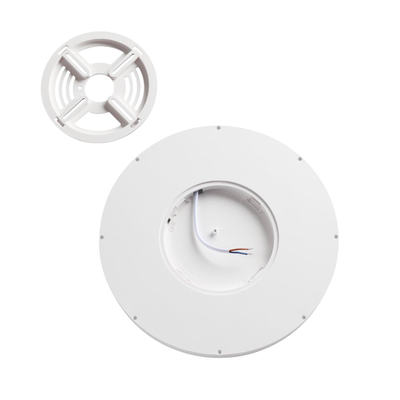 7659/24L MITRA LED SN 551 Светильник пластик/белый LED 24Вт 3000/4000K D300 IP40 ALFA WHITE