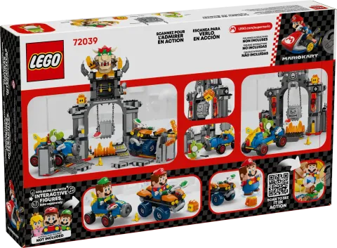 Конструктор LEGO Super Mario 72039 Mario Kart Замок Боузера