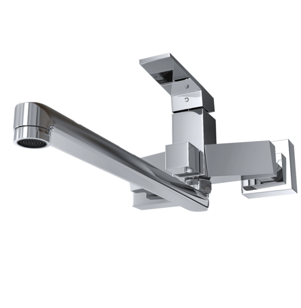 Смеситель для ванны и умывальника 35k MIXLINE ML20-02 "Quadro"