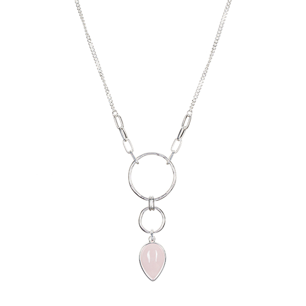 Колье Fiore Luna ROSE QUARTZ LN3171-4 R/S