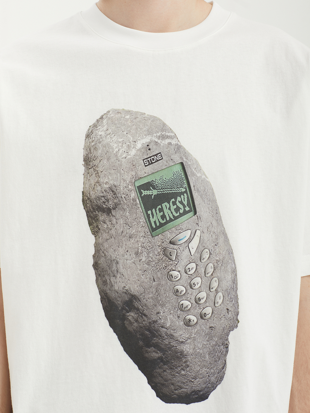 Мужская Футболка Stone Phone