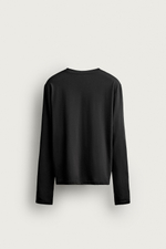 ФУТБОЛКА RELAXED FIT С ДЛИННЫМИ РУКАВАМИ — ZARA · 0722/355