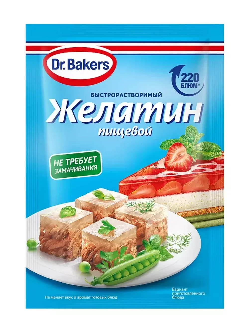 Желатин пищевой Dr.Bakers 30 г * 5 шт