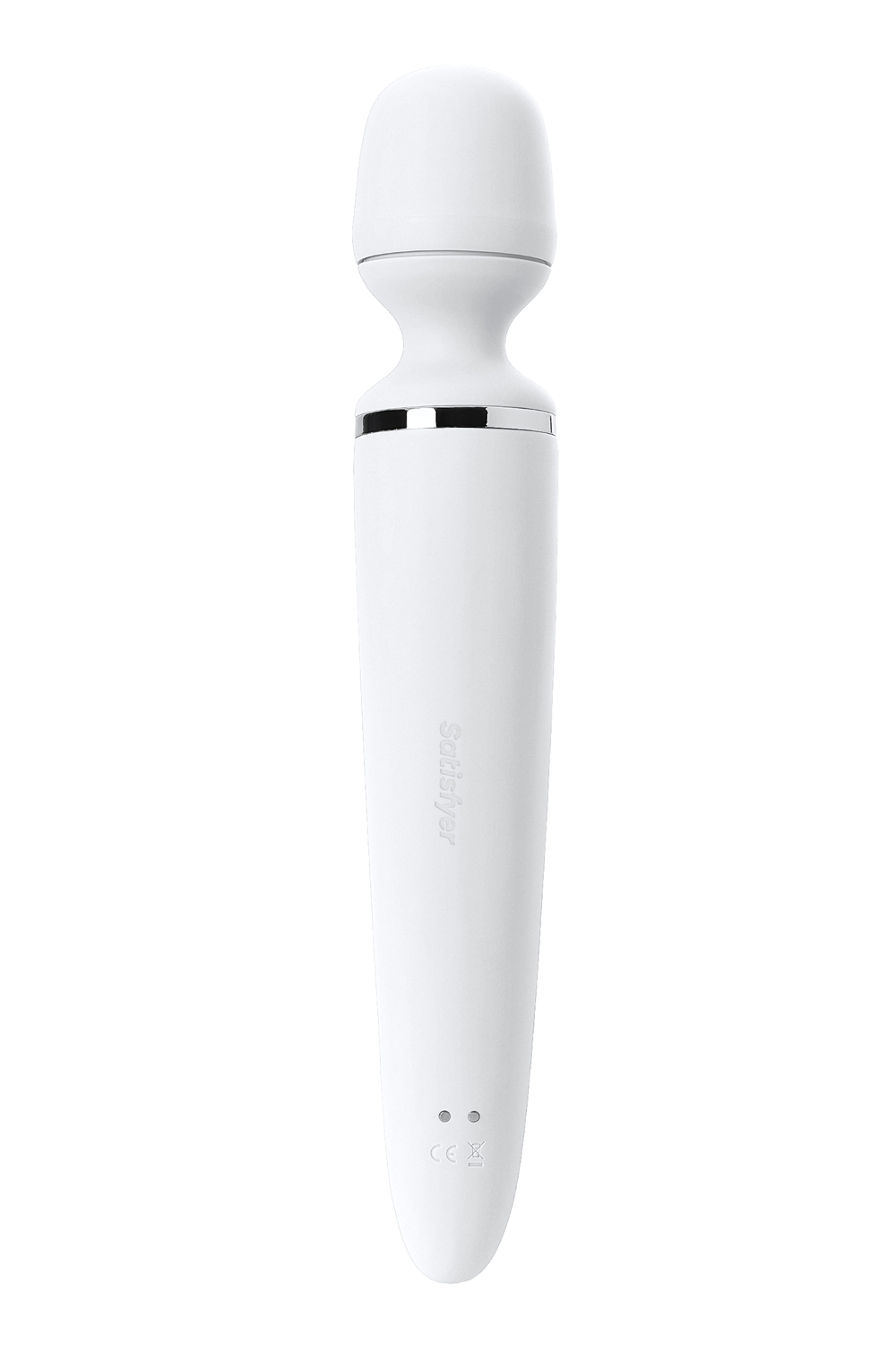Нереалистичный вибратор Satisfyer Woman Wand 10 режимов белый 34 см