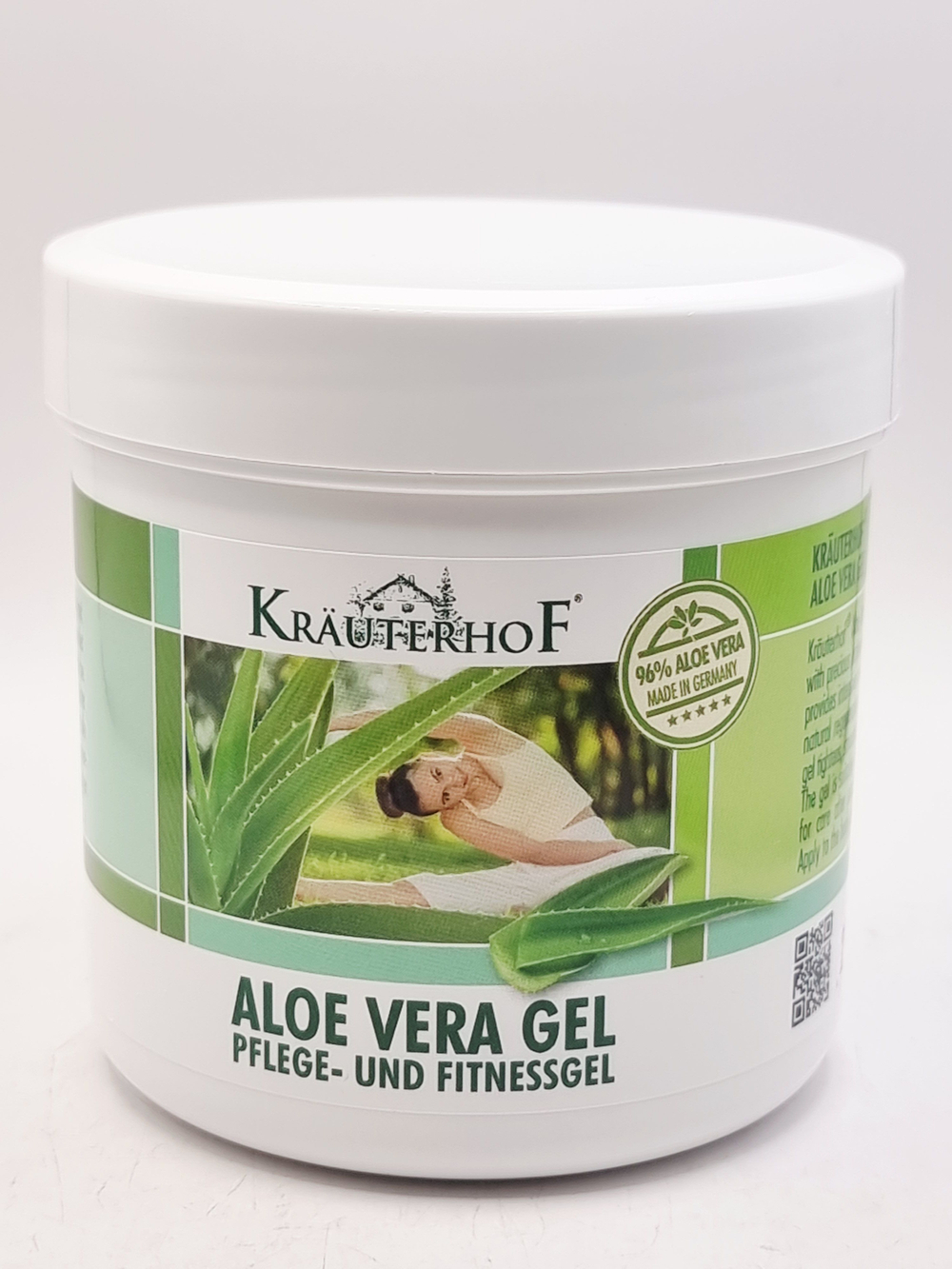 Krauterhof Гель Алоэ Вера для ухода и фитнеса, 250 мл (Германия)