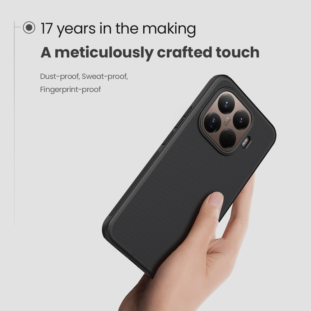 Чехол усиленный защитный от Nillkin для Xiaomi 15T Pro, серия Super Frosted Shield Pro