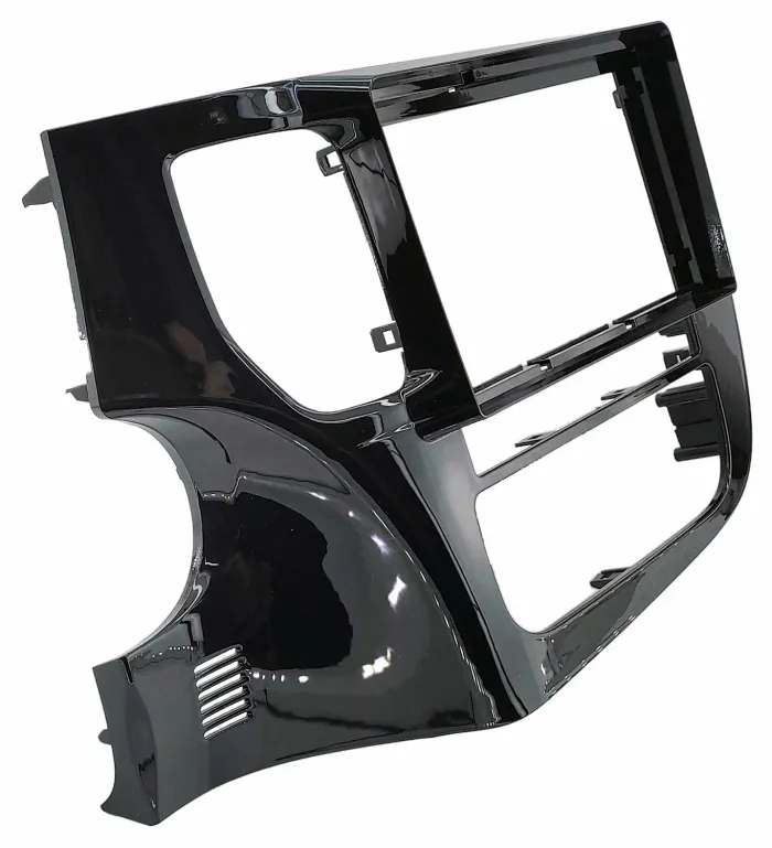 Магнитола для Mitsubishi Outlander 3 2012-2022 (овальный климат) - FarCar BX1006M-360 монитор 9.5" 2K QLED на Android 13, Быстрая, CarPlay, 4G SIM-слот, 4 камеры в комплекте